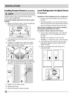 Предварительный просмотр 6 страницы Frigidaire LGUB2642LF0 Use & Care Manual