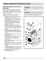 Предварительный просмотр 24 страницы Frigidaire LGUB2642LF0 Use & Care Manual