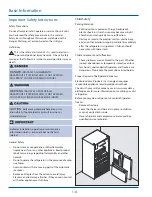 Предварительный просмотр 6 страницы Frigidaire LGUB2642LF2 Service Manual