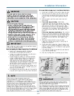 Предварительный просмотр 21 страницы Frigidaire LGUB2642LF2 Service Manual