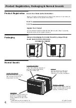 Preview for 4 page of Frigidaire LRA074AT7 Use & Care Manual