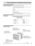 Предварительный просмотр 3 страницы Frigidaire LRA074AT70 Use & Care Manual