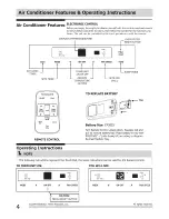 Предварительный просмотр 4 страницы Frigidaire LRA074AT70 Use & Care Manual