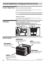 Предварительный просмотр 4 страницы Frigidaire LRA08PZU1 Use And Care Manual