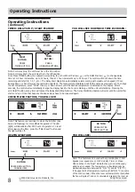 Предварительный просмотр 8 страницы Frigidaire LRA08PZU1 Use And Care Manual