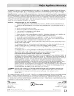 Preview for 13 page of Frigidaire LRA08PZU112 Use & Care Manual