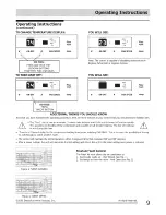 Preview for 9 page of Frigidaire LRA107BU110 Use & Care Manual