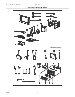 Предварительный просмотр 2 страницы Frigidaire LRA107CV114 Parts Catalog