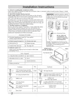 Preview for 2 page of Frigidaire LRA18HMU218 Installation Instructions Manual