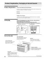 Preview for 4 page of Frigidaire LRA257ST215 Use & Care Manual