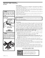 Preview for 3 page of Frigidaire ltf530fs0 Use & Care Manual