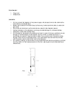 Preview for 7 page of Frigidaire Madrid VWWF-1/0307 Important Instructions & Operating Manual