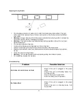 Preview for 11 page of Frigidaire Madrid VWWF-1/0307 Important Instructions & Operating Manual