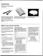 Preview for 7 page of Frigidaire MC-700M Use And Care Instructions Manual