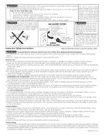 Preview for 2 page of Frigidaire MEX731CFS2 Owner'S Manual