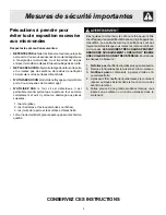 Preview for 5 page of Frigidaire MWV150KB - 1.5 cu. Ft. Microwave (French) Manual D’Utilisation Et D’Entretien