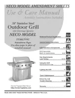 Frigidaire NECO FN38LP Use & Care Manual preview