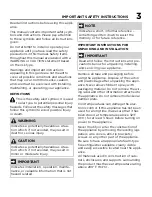 Preview for 3 page of Frigidaire PCFI3668AF Use & Care Manual