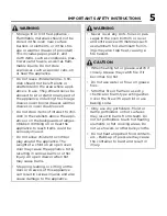 Preview for 5 page of Frigidaire PCFI3668AF Use & Care Manual