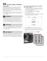 Предварительный просмотр 34 страницы Frigidaire PCWM3080AF Use & Care Manual