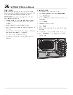 Предварительный просмотр 36 страницы Frigidaire PCWM3080AF Use & Care Manual