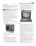 Предварительный просмотр 43 страницы Frigidaire PCWM3080AF Use & Care Manual