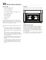 Предварительный просмотр 50 страницы Frigidaire PCWM3080AF Use & Care Manual