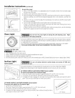 Предварительный просмотр 6 страницы Frigidaire PGLEF385CB2 Use & Care Manual