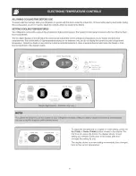 Предварительный просмотр 9 страницы Frigidaire PHS37EHSB2 Use & Care Manual