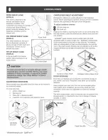 Предварительный просмотр 12 страницы Frigidaire PHS37EHSB2 Use & Care Manual