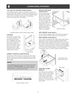 Предварительный просмотр 13 страницы Frigidaire PHS37EHSB2 Use & Care Manual