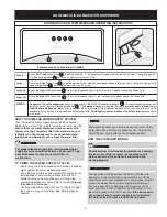 Предварительный просмотр 9 страницы Frigidaire PHSC39EHSS Use And Care Manual