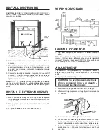 Preview for 4 page of Frigidaire PL30DD Instructions Manual