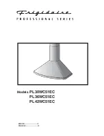 Frigidaire PL30WC51EC User Manual preview