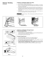 Preview for 20 page of Frigidaire PLCF489CCB Use & Care Manual