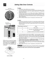 Предварительный просмотр 14 страницы Frigidaire PLCF489GCA Guide Use & Care Manual