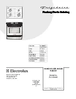 Frigidaire PLCS388E Factory Parts Catalog preview