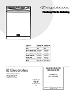 Frigidaire PLD2850RE Factory Parts Catalog preview