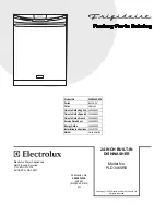 Frigidaire PLD3465RE Factory Parts Catalog предпросмотр