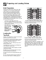 Предварительный просмотр 9 страницы Frigidaire PLD4050RHC - 24 Inch Fully Intergrated Console Dishwasher Use And Care Manual