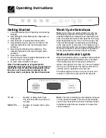 Preview for 3 page of Frigidaire PLD4460REC Use And Care Manual