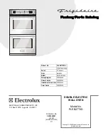 Frigidaire PLEB27T9D Factory Parts Catalog предпросмотр