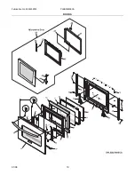 Предварительный просмотр 10 страницы Frigidaire PLEB30M9E Factory Parts Catalog