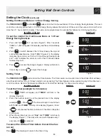 Preview for 19 page of Frigidaire PLEB30M9EC - 30 Microwave / Oven Combo SS Use & Care Manual