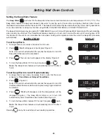 Preview for 29 page of Frigidaire PLEB30M9EC - 30 Microwave / Oven Combo SS Use & Care Manual