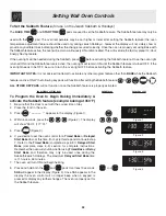 Preview for 32 page of Frigidaire PLEB30M9EC - 30 Microwave / Oven Combo SS Use & Care Manual