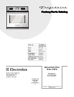 Frigidaire PLEB30S9F Factory Parts Catalog preview