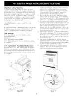 Preview for 8 page of Frigidaire PLEF489CCF Installation Instructions Manual