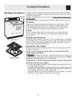 Preview for 13 page of Frigidaire PLEF489GC - 40 Use & Care Manual