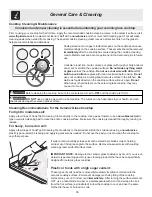 Preview for 36 page of Frigidaire PLEFZ398ECE Use & Care Manual